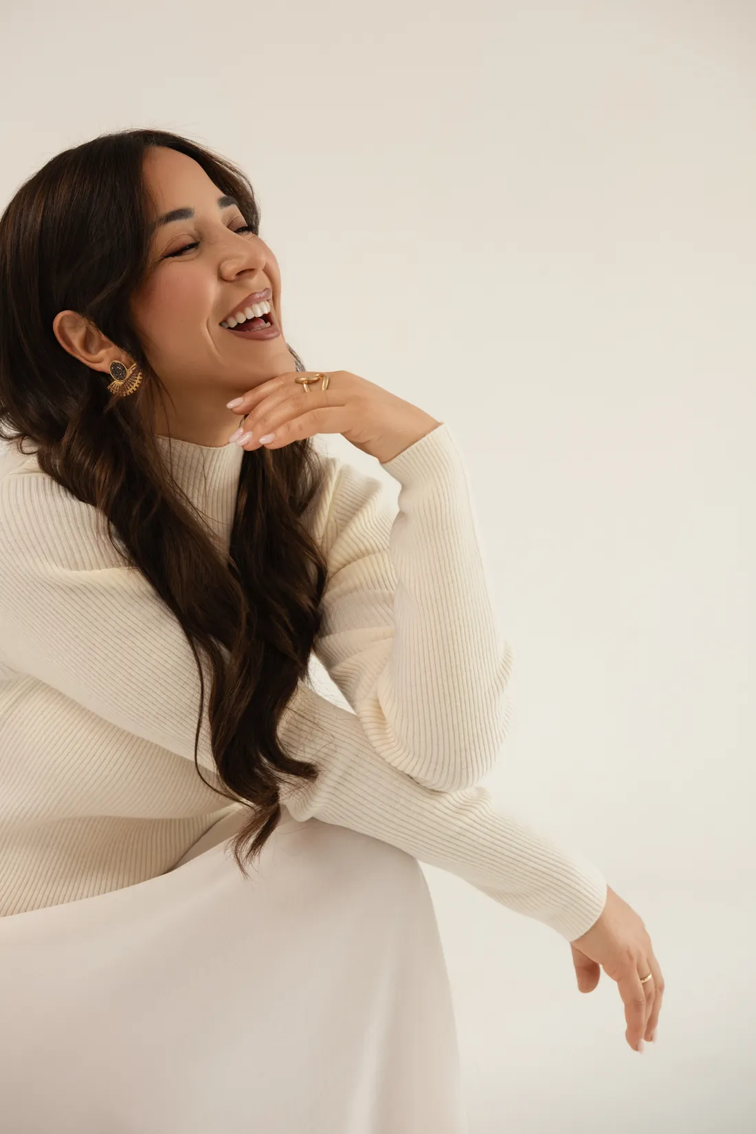 Alicia riendo